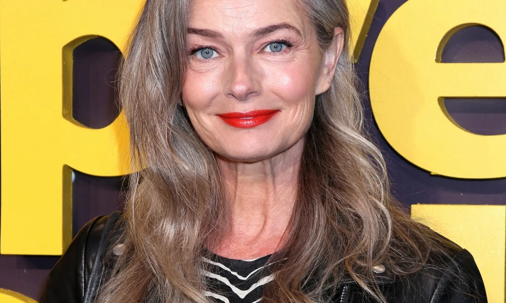 Paulina Porizkova at movie premiere