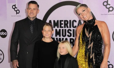 Pink and her family at the 2022 American Music Awards