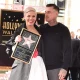 Carey Hart celebrates with Pink at her Hollywood Walk of Fame Ceremony