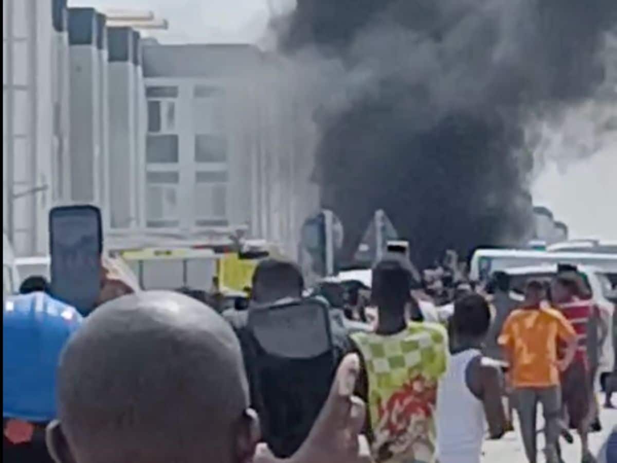 Exclusive footage shows Iranian missiles over Doha