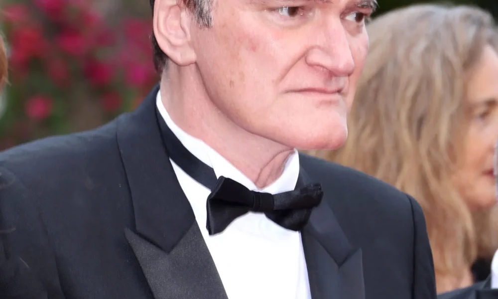 Quentin Tarantino on the red carpet