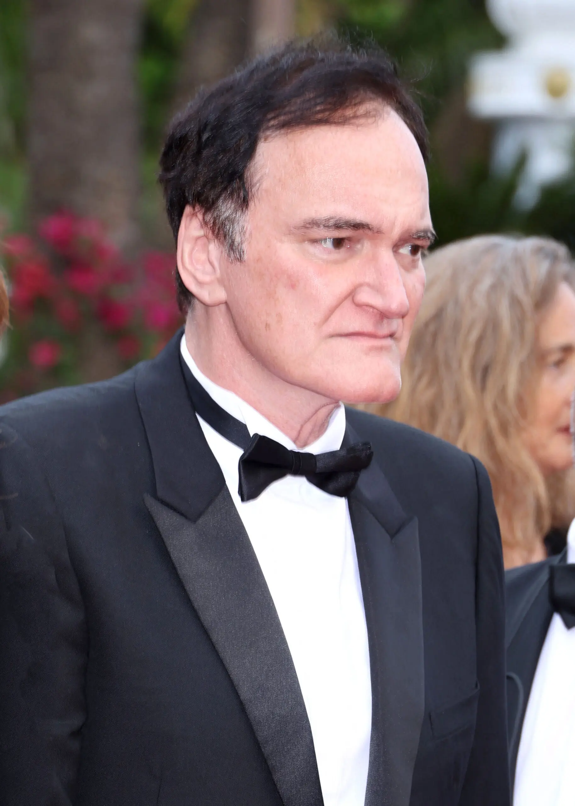 Quentin Tarantino on the red carpet