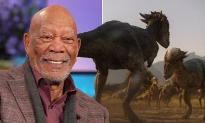 Morgan Freeman's swear-filled blooper reel for Netflix dinosaur show is magnificent