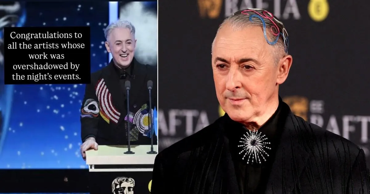 Alan Cumming apologises for ‘all the pain Black people have felt’ after Baftas slur