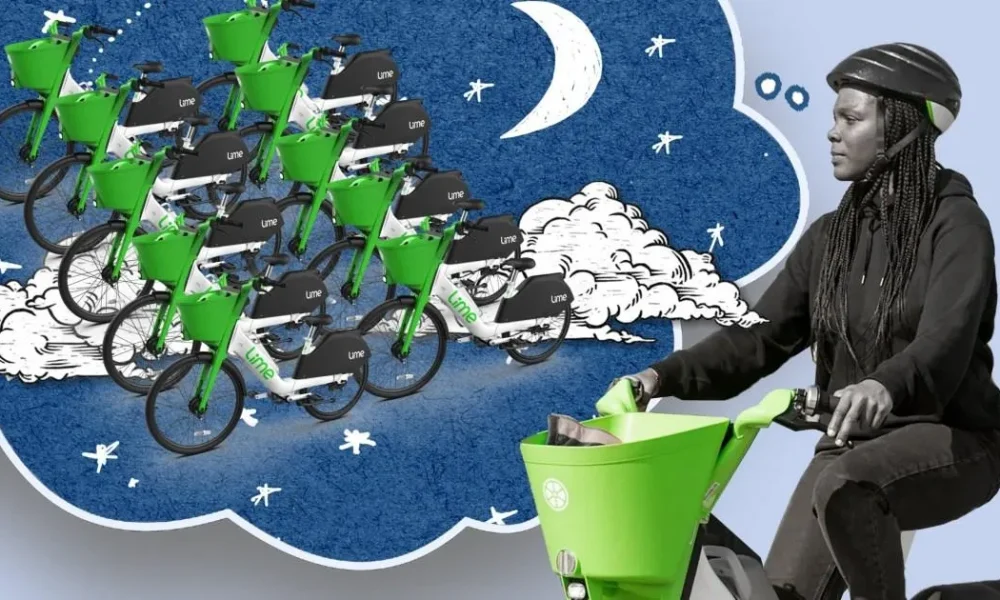 Inside the warehouse where Lime bikes go at night | News UK