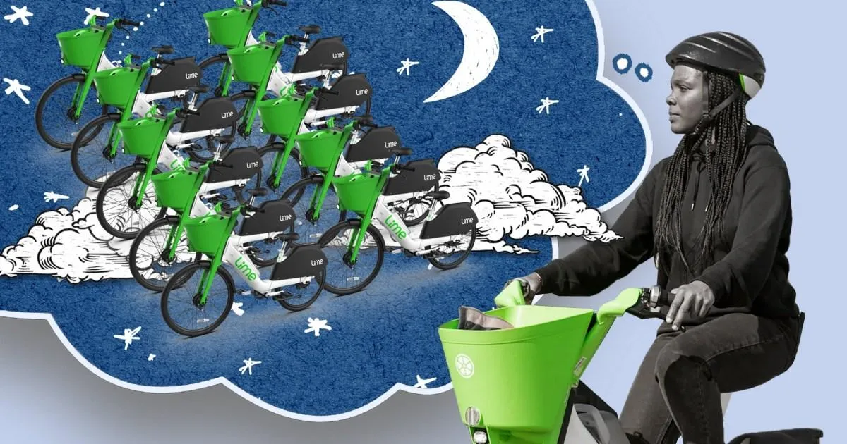 Inside the warehouse where Lime bikes go at night | News UK