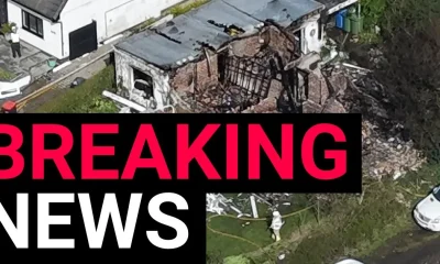 Entire house explodes in village with man arrested for 'arson' | News UK