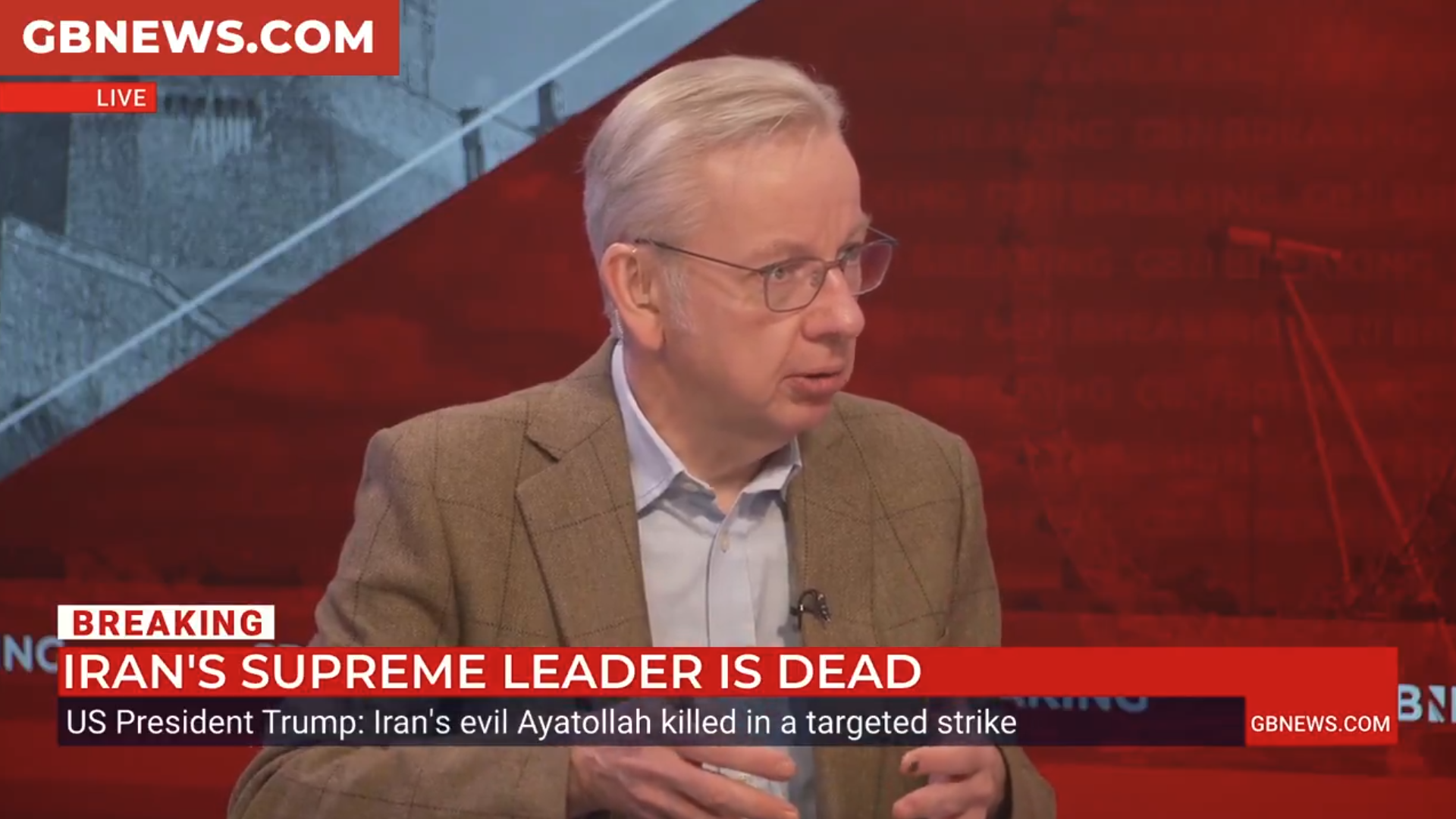 "Starmer is crippled because he is hock to international law" - Gove