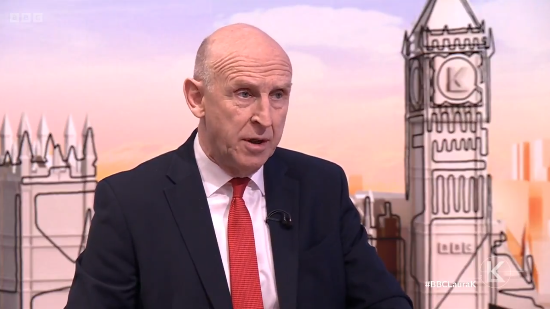 Healey: “Britain played no part in the strikes on Iran”