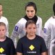 Iran women's national team refuse to sing national anthem