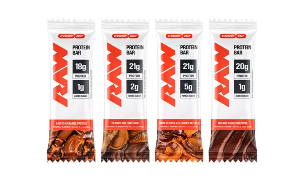 Raw Nutrition introduces protein bars