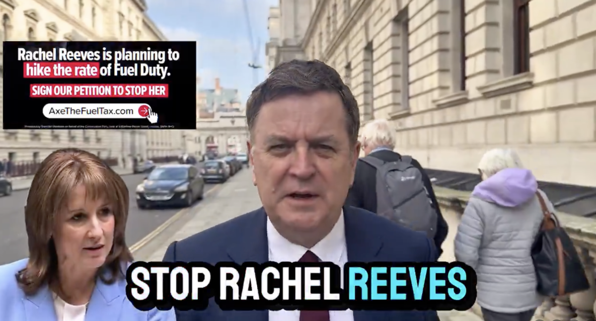 Mel Stride: Axe the Fuel Tax