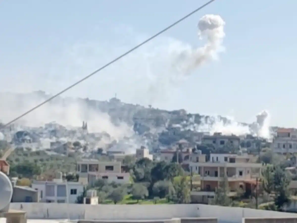 Israel using white phosphorus again in Lebanon