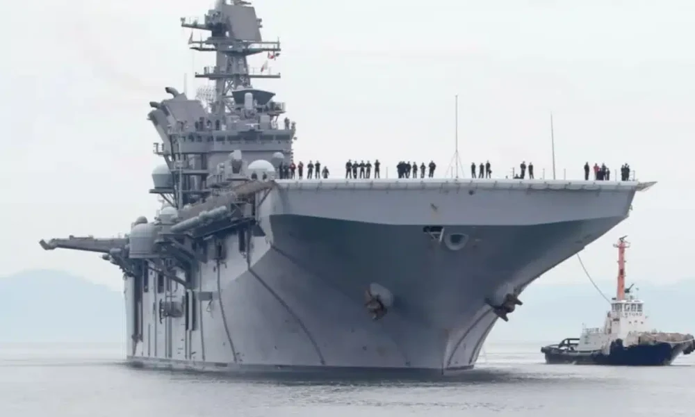 US sends USS Tripoli and thousands of troops to Middle East