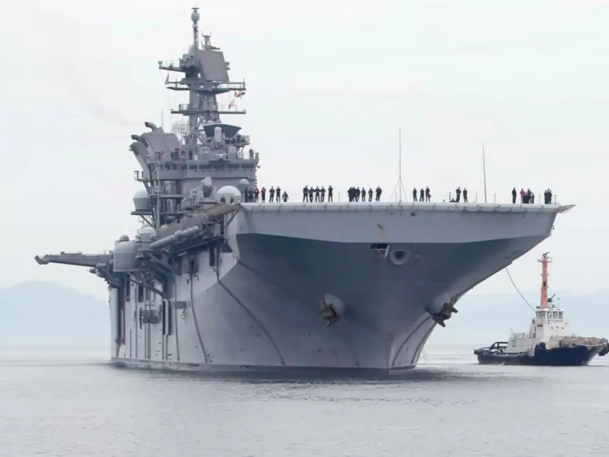 US sends USS Tripoli and thousands of troops to Middle East