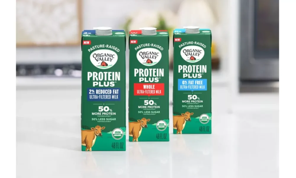 Organic Valley debuts protein-focused milk