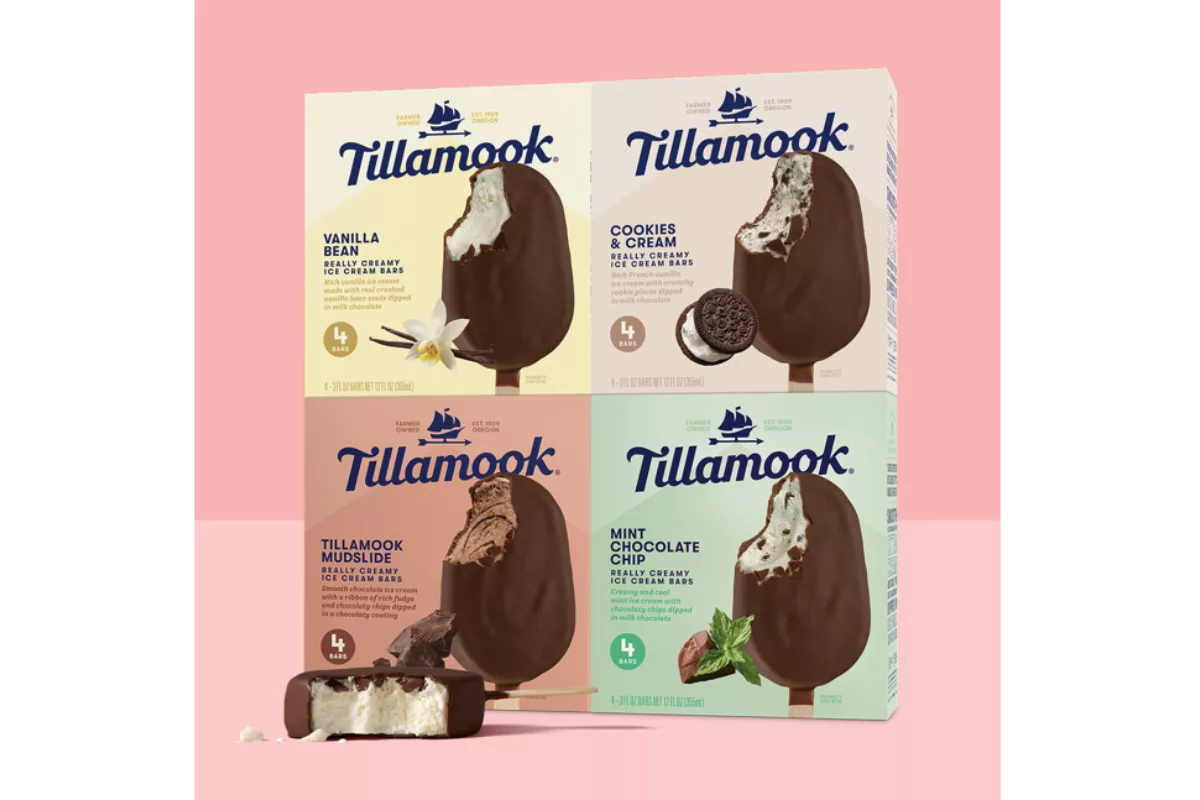 Tillamook unveils ice cream bars