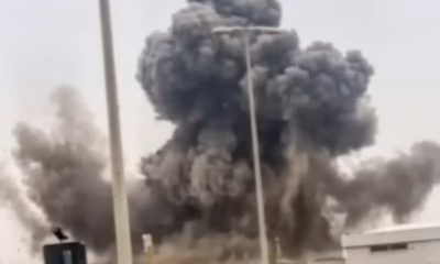 Israel white phosphorus plant bombed