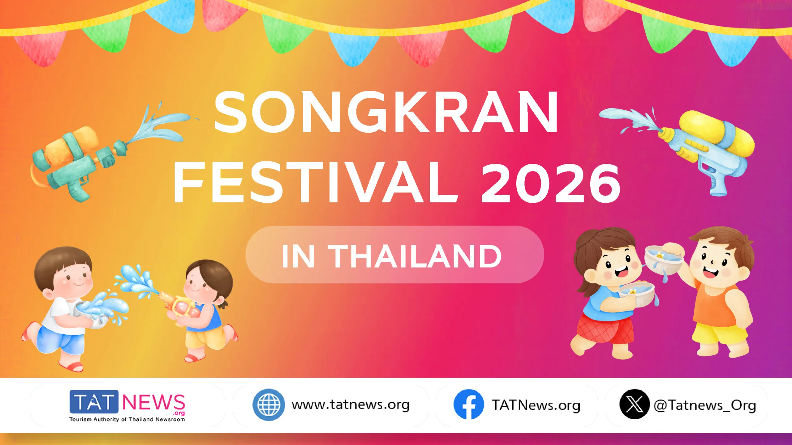Songkran 2026 to welcome global travelers for Thailand’s UNESCO-recognized New Year celebration