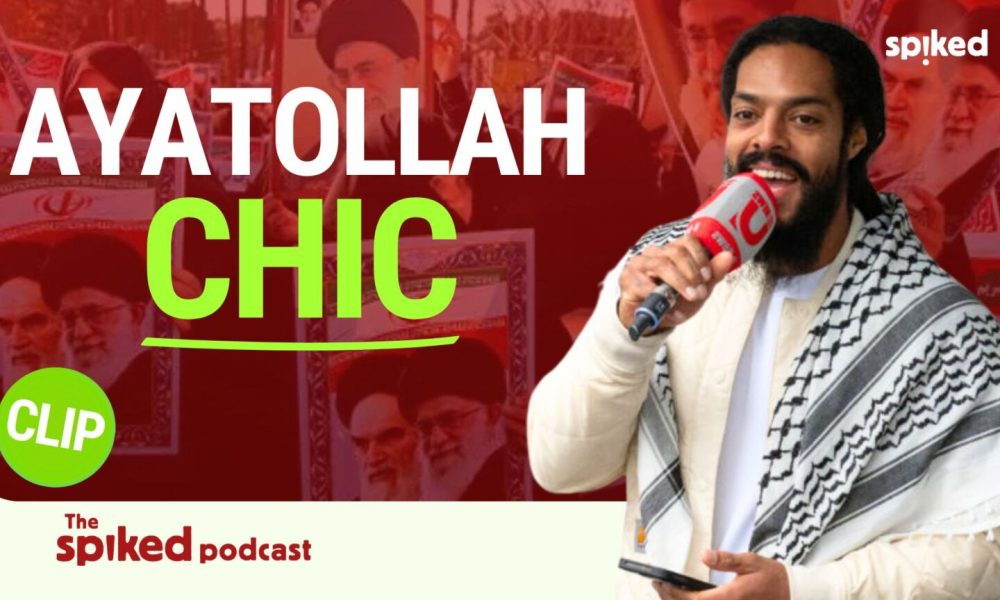 Why is Bob Vylan posing with the ayatollah?