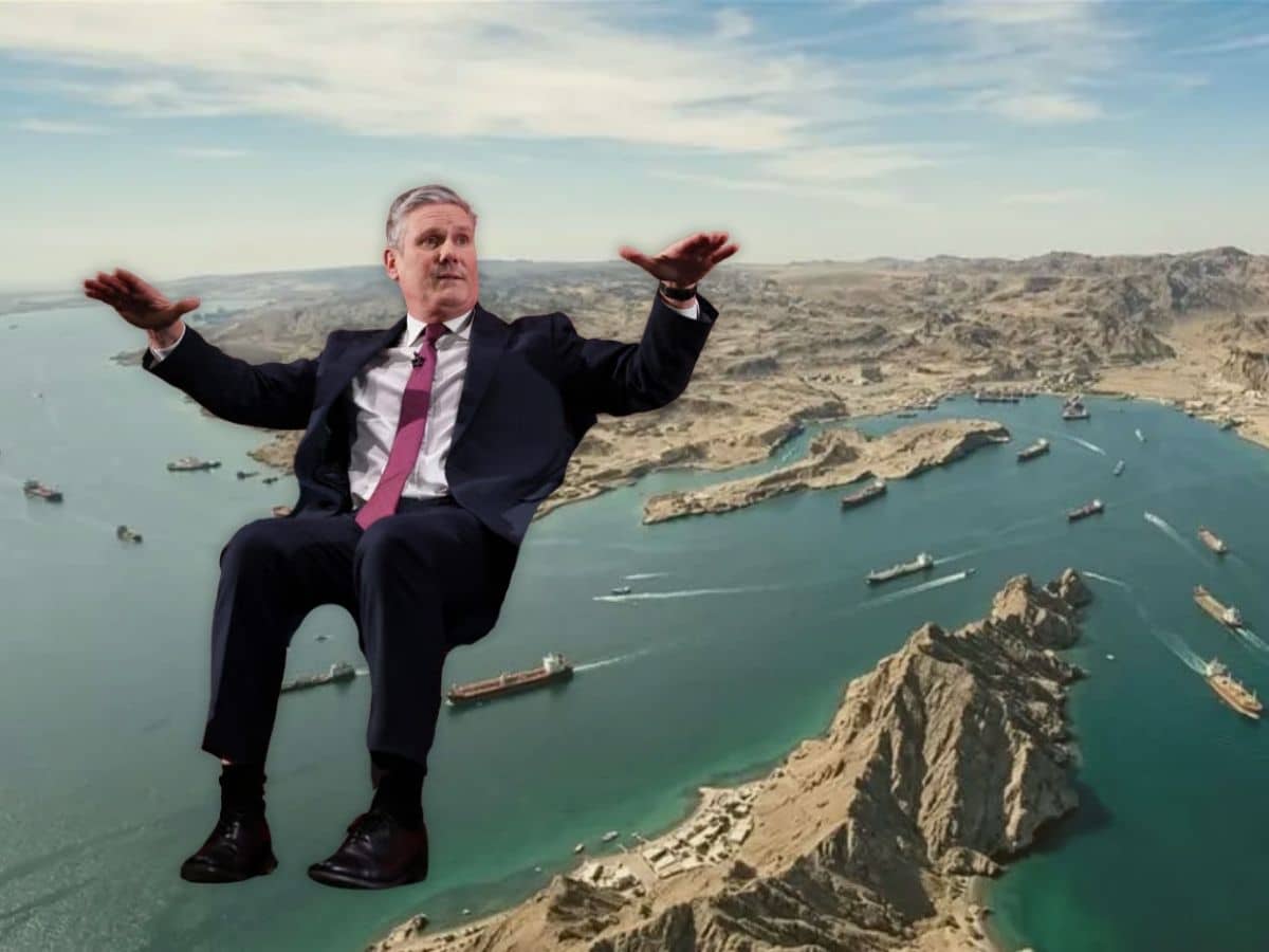 Starmer says UK navy will prop up illegal US-Israel war on Iran