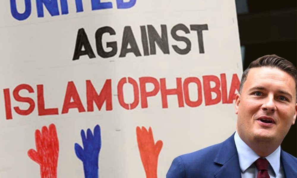 Streeting can't care less about Islamophobia in the NHS