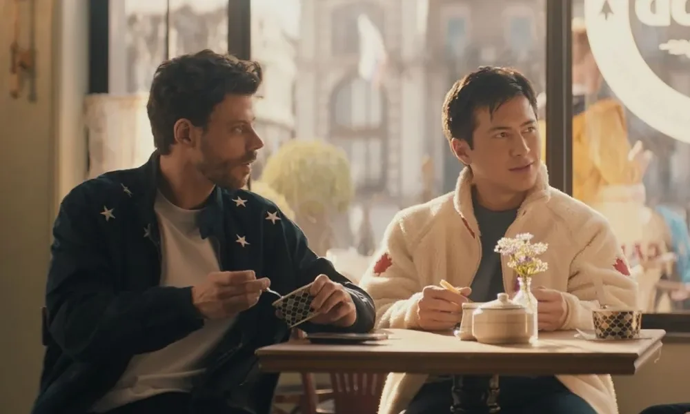 TCDHERIH7003 Heated Rivalry Stars Hudson Williams and Francois Arnaud Blast Racist Homophobic Fans