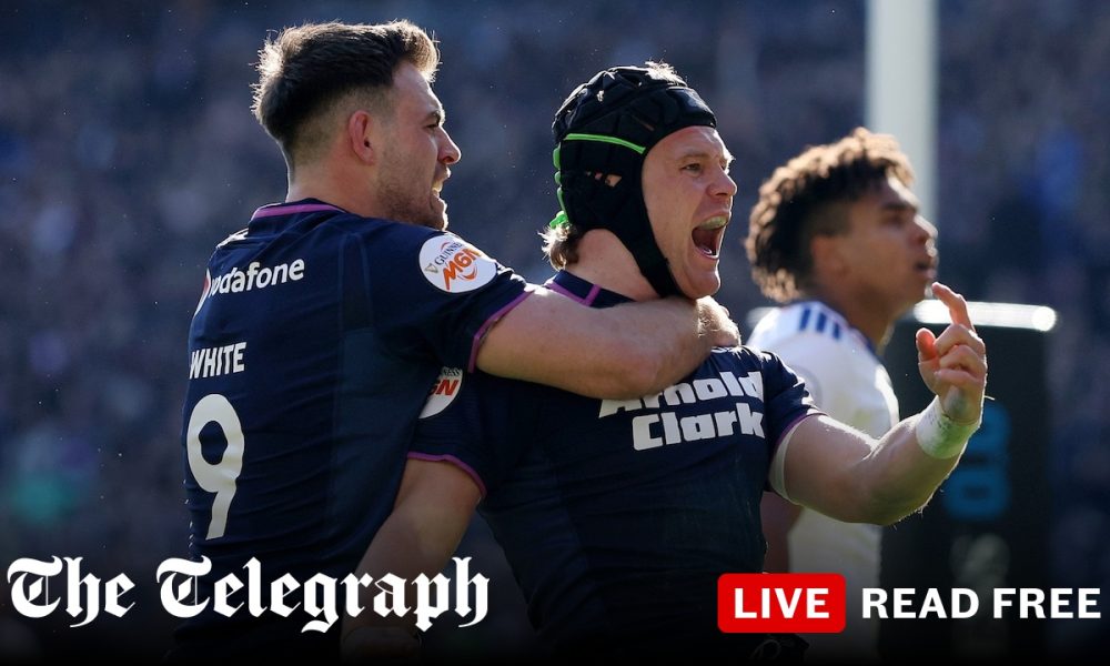 Scotland stun France in epic to blow Six Nations wide open