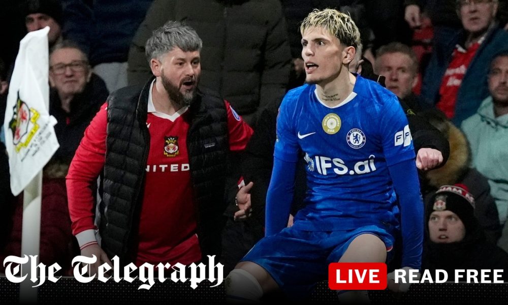 Wrexham give Chelsea ‘hardest game of season’ but cannot find Hollywood ending