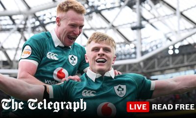 Ireland beat Scotland with bonus point to go top and pile pressure on France