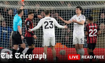 Michael Carrick lashes out at ‘mental’ decisions in Man Utd draw at Bournemouth