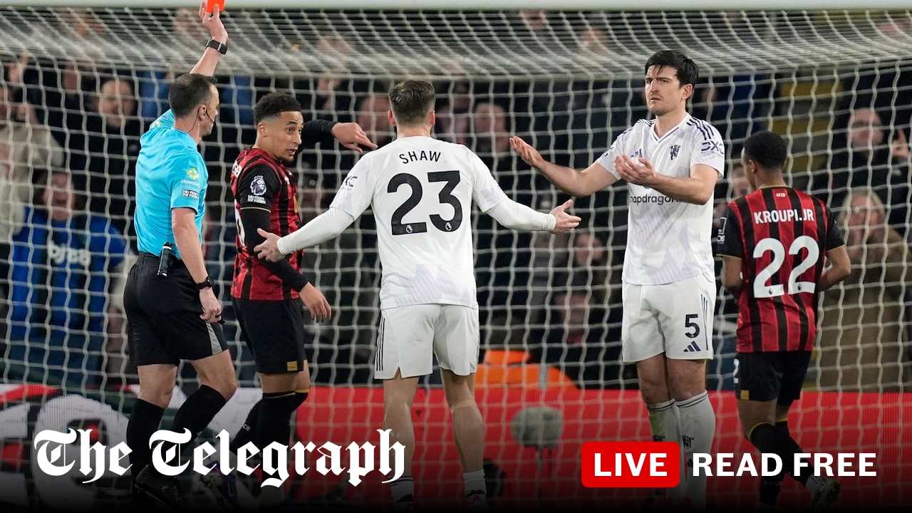 Michael Carrick lashes out at ‘mental’ decisions in Man Utd draw at Bournemouth