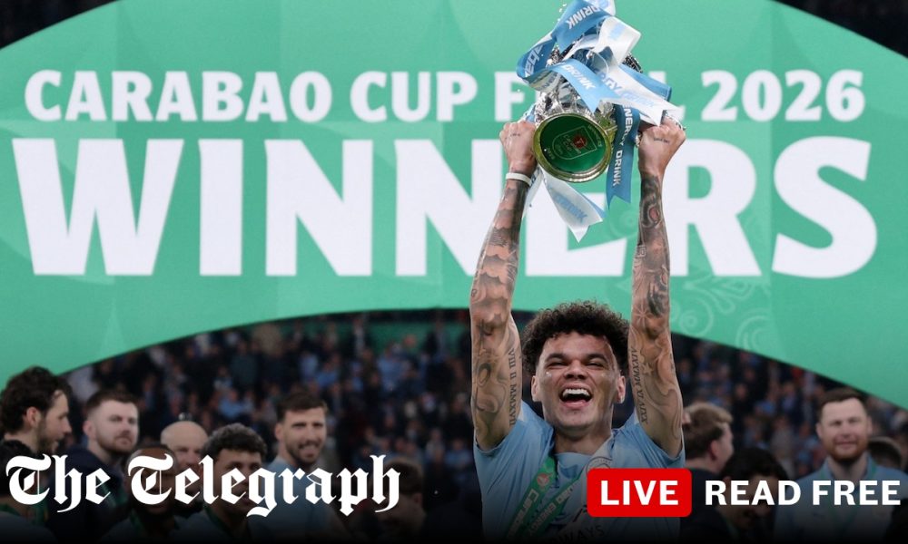 Man City end Arsenal’s quadruple hopes with League Cup final humbling