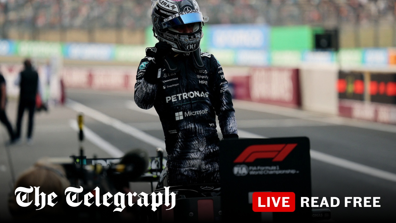 Kimi Antonelli takes pole for Japanese Grand Prix ahead of George Russell