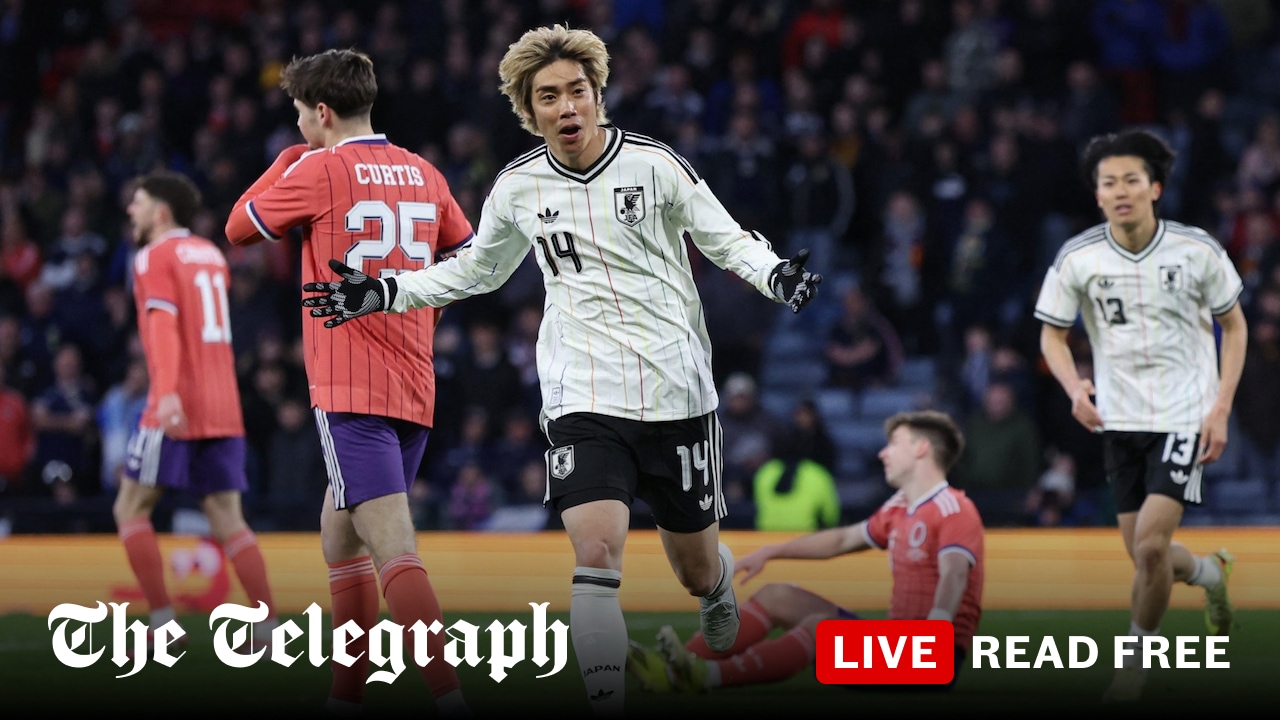 Steve Clarke Clarke disappointed by boos as Japan stun Scotland at Hampden