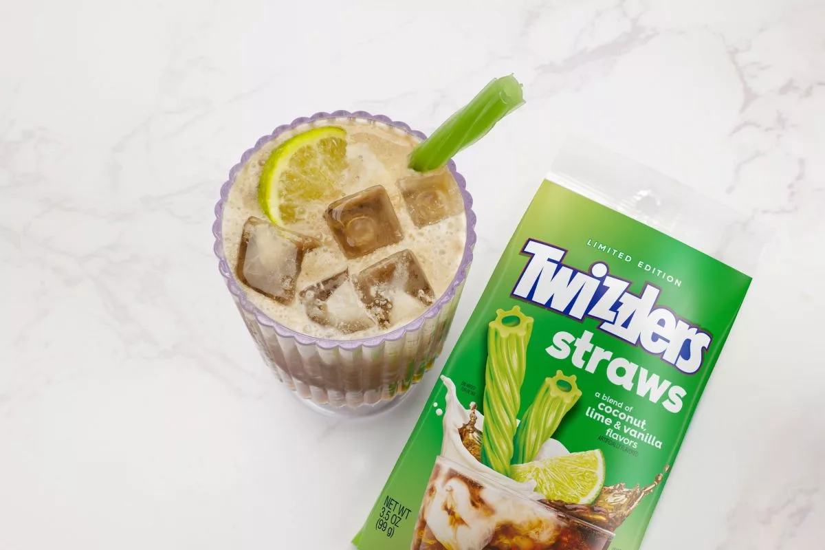 The Hershey Co. adds edible straw flavor