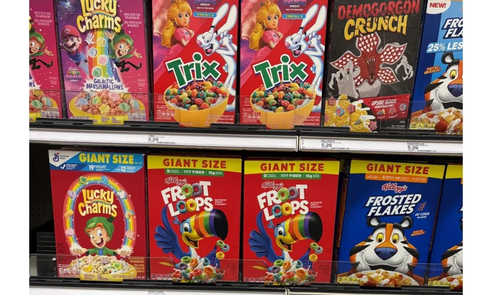 Target carrying out major changes to cereal aisle