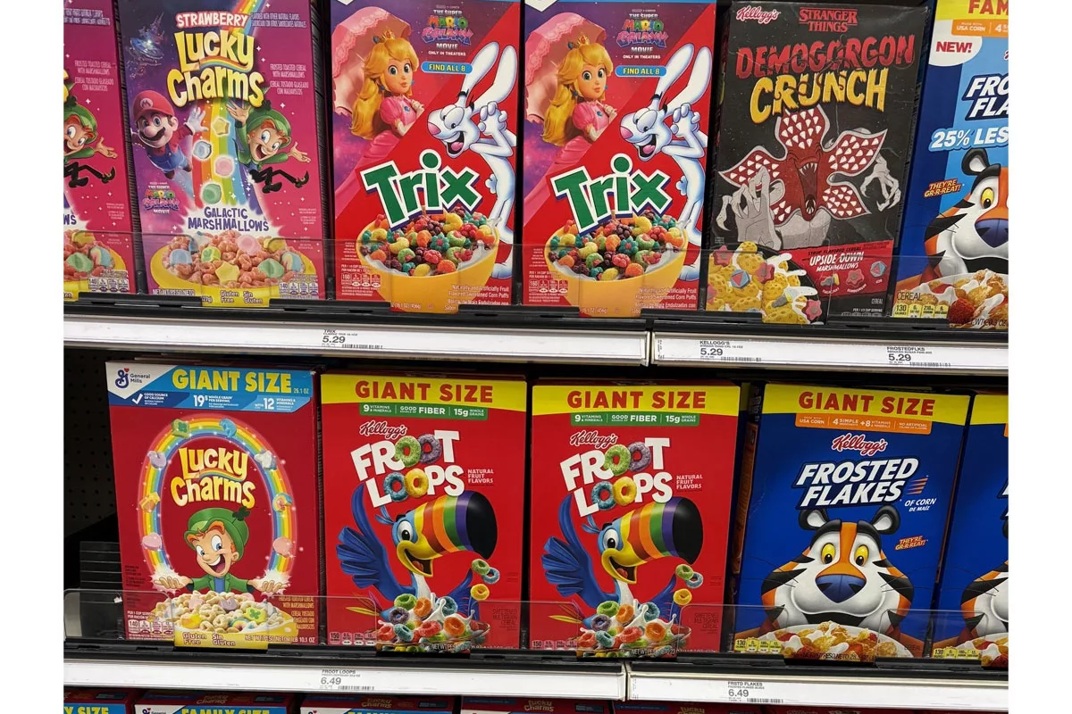 Target carrying out major changes to cereal aisle