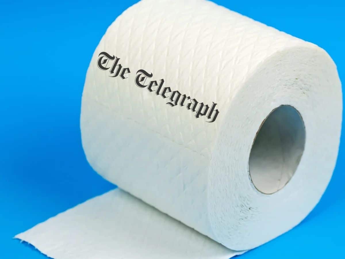 Telegraph owner is so Zionist its CEO got a medal for it