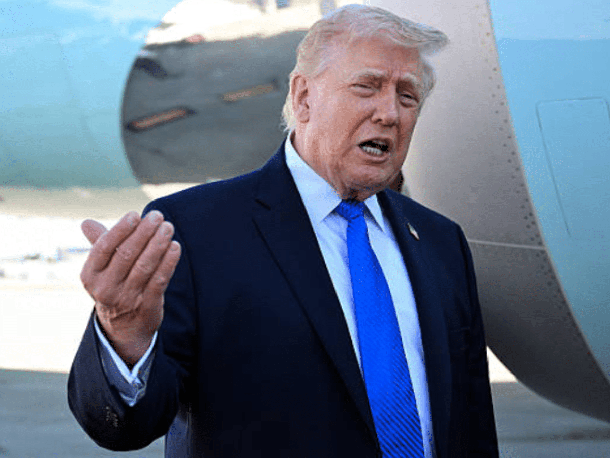 Trump blusters through another interview on Iran