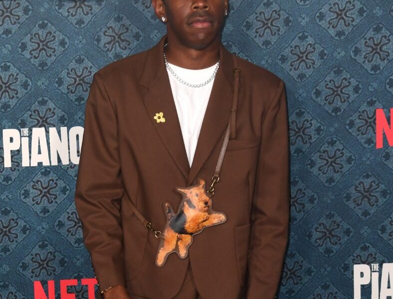 Tyler the Creator on the red carpet
