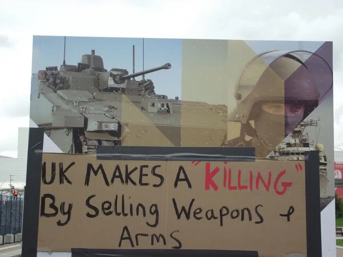 UK arms dealers with Gulf ambassadors for some 'defensive' action