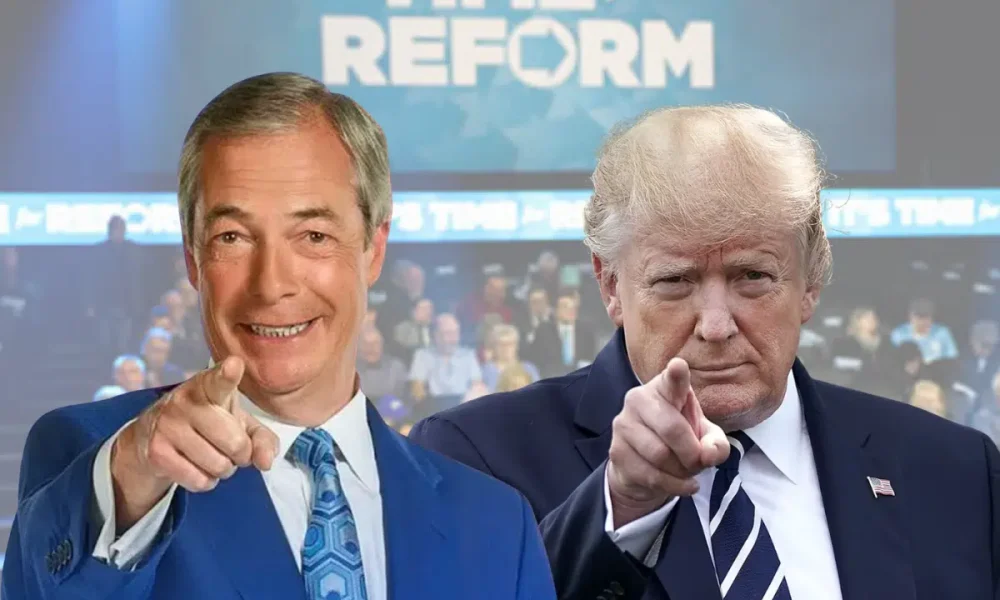 Farage's Trump fandom is undermining Reform