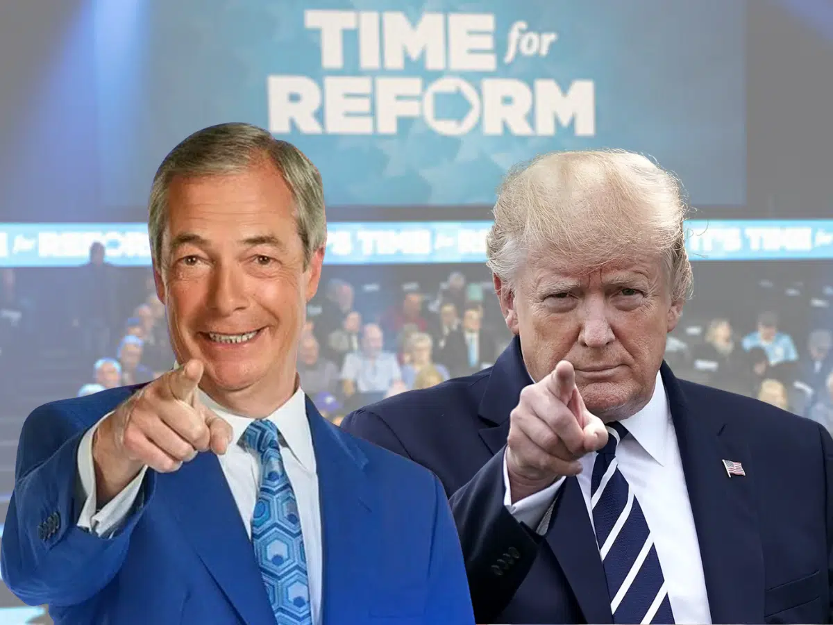 Farage's Trump fandom is undermining Reform