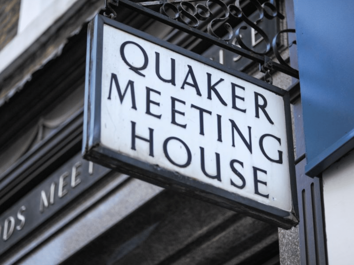 Quaker meeting stormed by Metropolitan Police