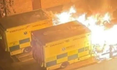 Antisemitic arson targets Jewish charity ambulances
