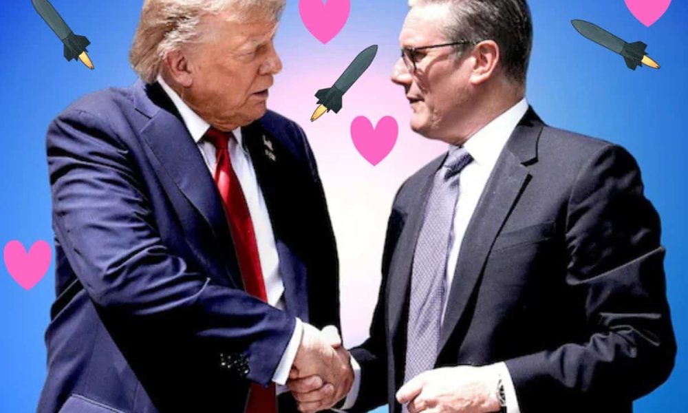 Starmer allowing the US to use UK bases to bomb Iran