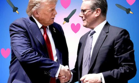 Starmer allowing the US to use UK bases to bomb Iran