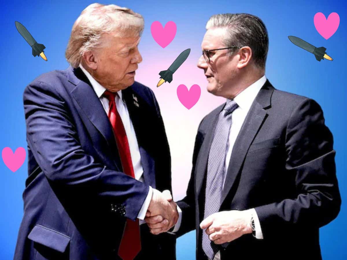 Starmer allowing the US to use UK bases to bomb Iran