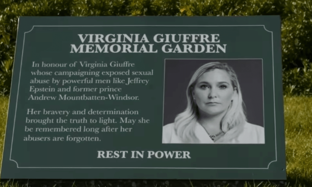 Buckingham Palace turned into memorial garden by activists